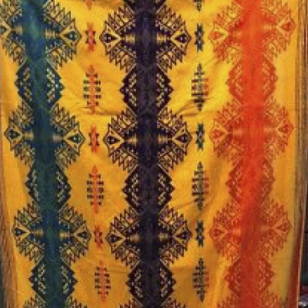 Pendleton Oversized Beach Towel- Sun Dancer Yellow